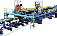 Steel Structure Beam Welding Line